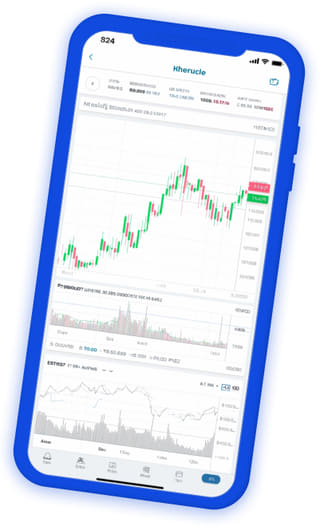Dashboard de cartera en tiempo real de la aplicación de trading de criptomonedas Rentoveza